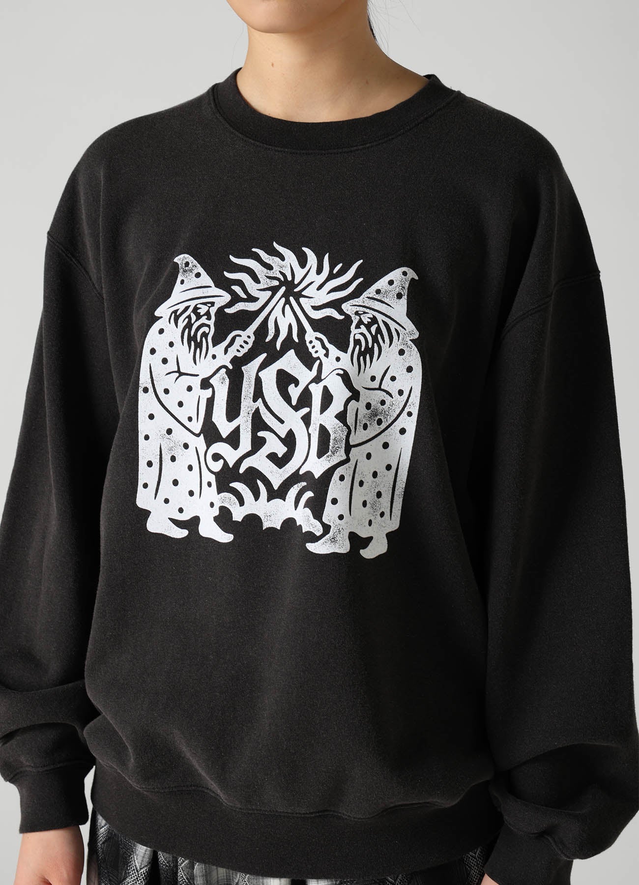 WIZARD PRINT SWEAT SHIRT – THE SHOP YOHJI YAMAMOTO