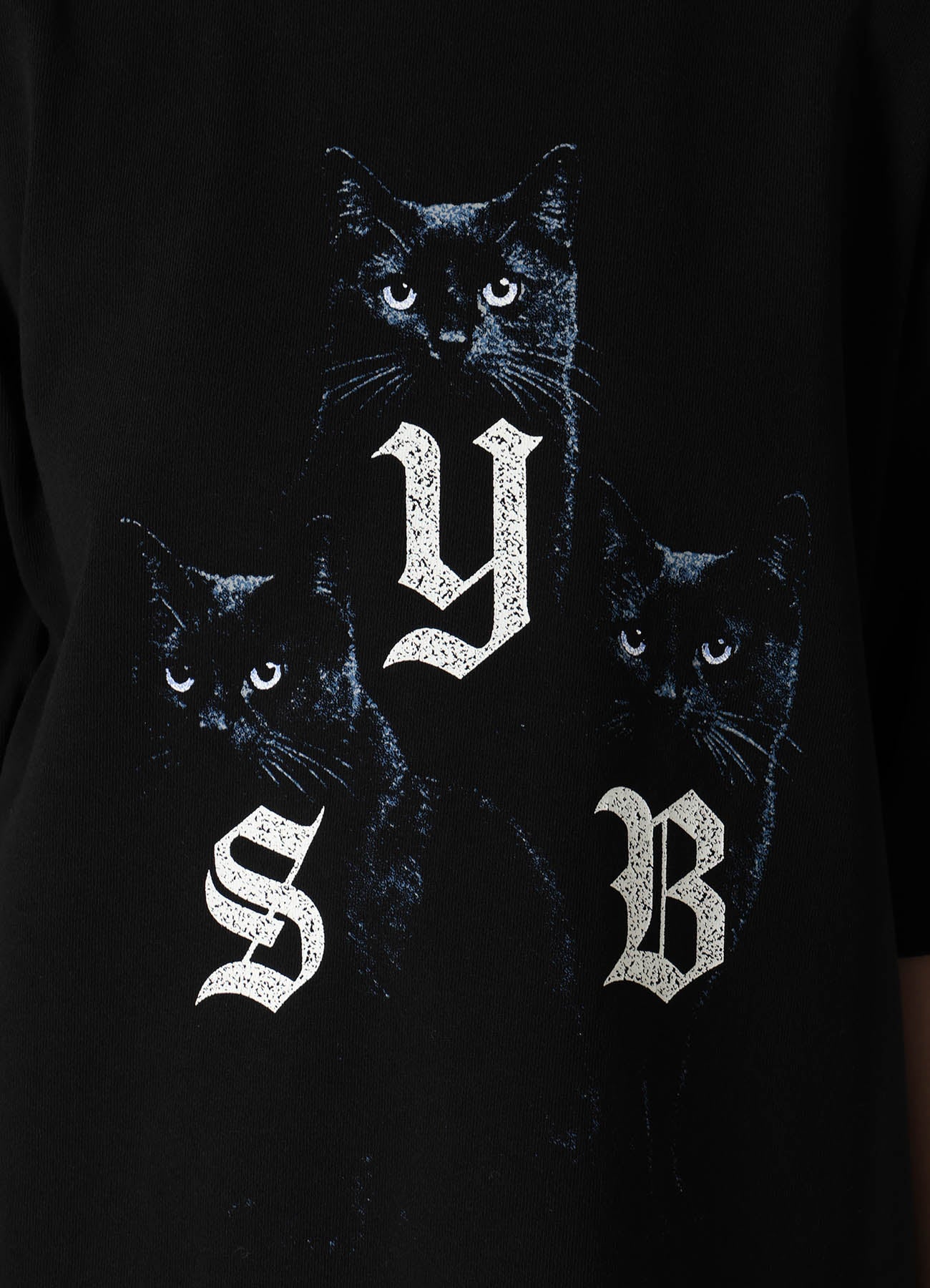9.1OZ JERSEY CAT T-SHIRT – THE SHOP YOHJI YAMAMOTO