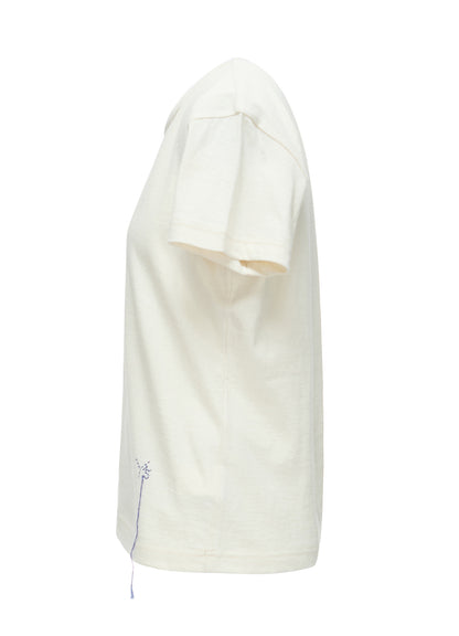 COTTON JERSEY Y'S STITCH T-SHIRT
