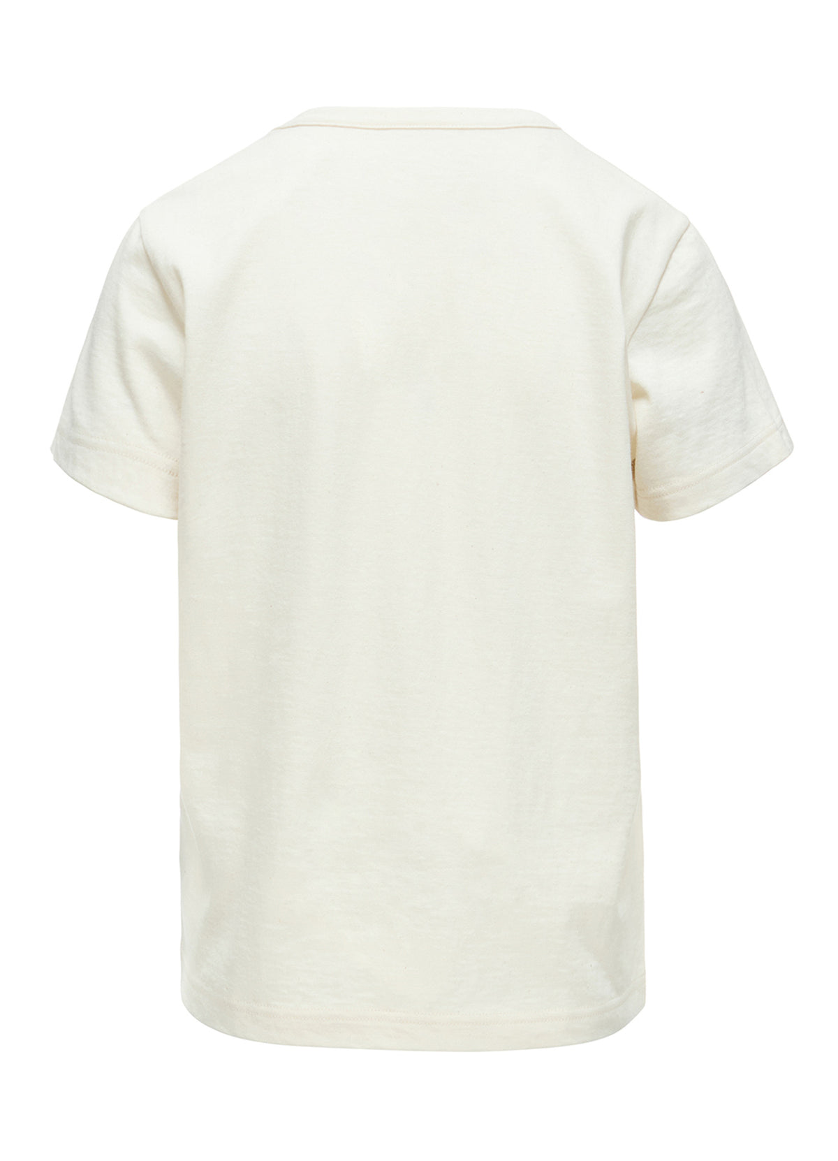 COTTON JERSEY Y'S STITCH T-SHIRT