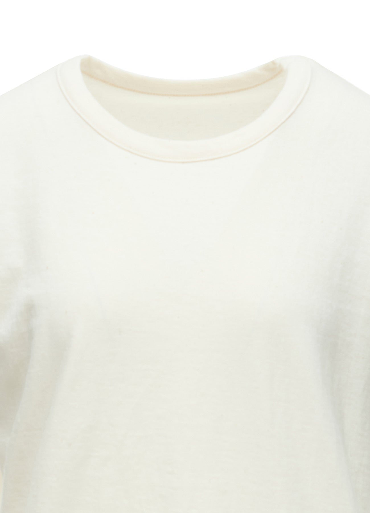 COTTON JERSEY Y'S STITCH T-SHIRT