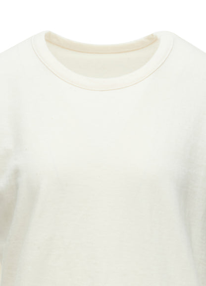 COTTON JERSEY Y'S STITCH T-SHIRT