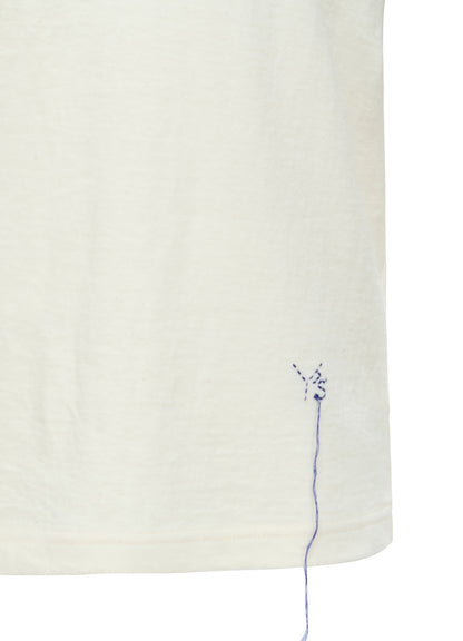 COTTON JERSEY Y'S STITCH T-SHIRT