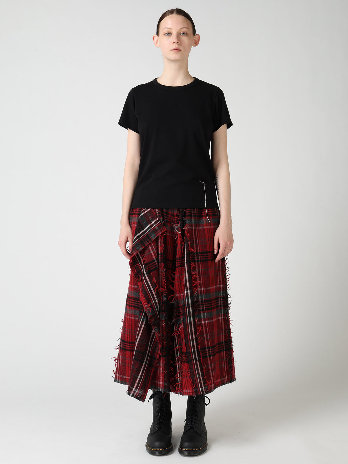 COTTON JERSEY Y'S STITCH T-SHIRT