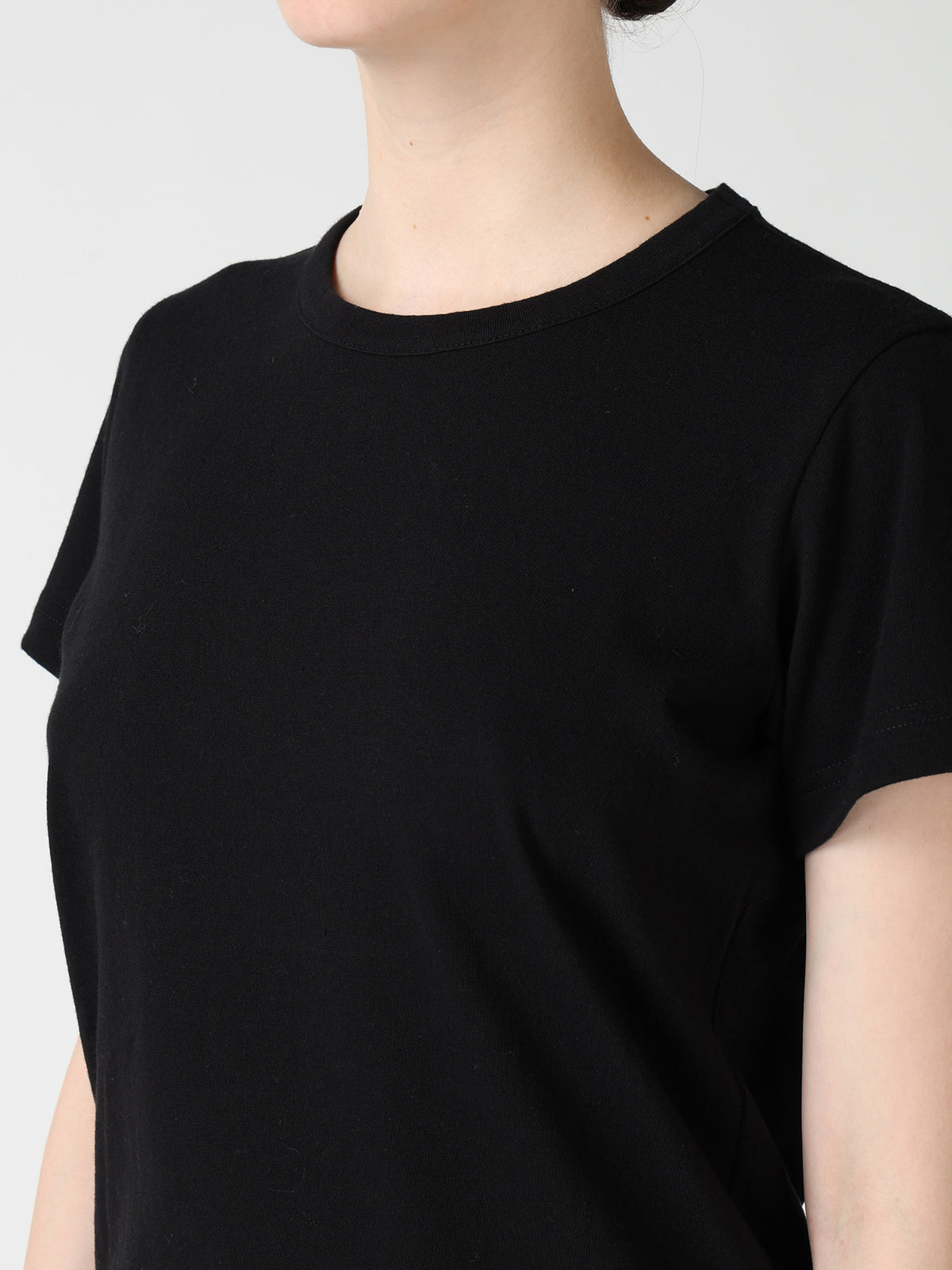 COTTON JERSEY Y'S STITCH T-SHIRT