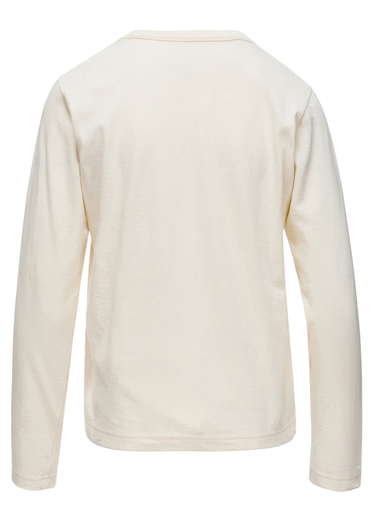COTTON JERSEY Y'S STITCH LONG SLEEVE T-SHIRT