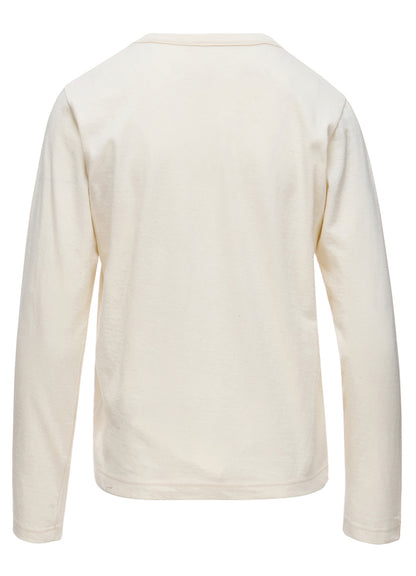 COTTON JERSEY Y'S STITCH LONG SLEEVE T-SHIRT