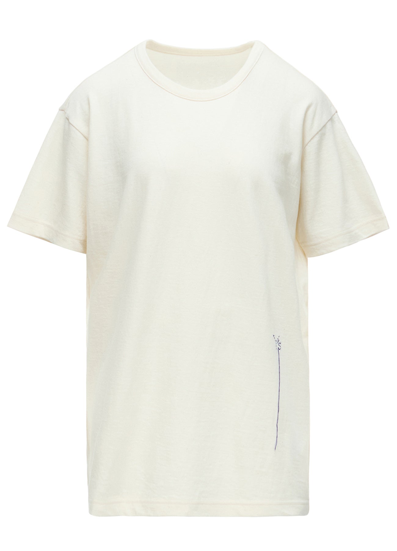 COTTON JERSEY Y'S STITCH BIG T-SHIRT