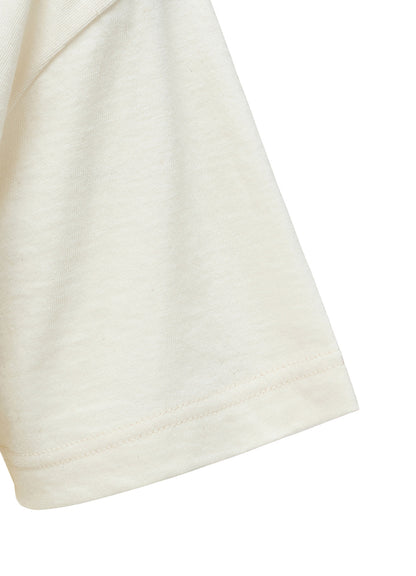 COTTON JERSEY Y'S STITCH BIG T-SHIRT