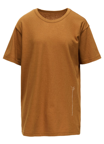 COTTON JERSEY Y'S STITCH BIG T-SHIRT
