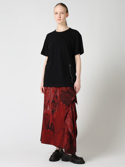 COTTON JERSEY Y'S STITCH BIG T-SHIRT