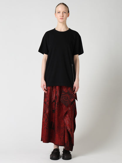 COTTON JERSEY Y'S STITCH BIG T-SHIRT