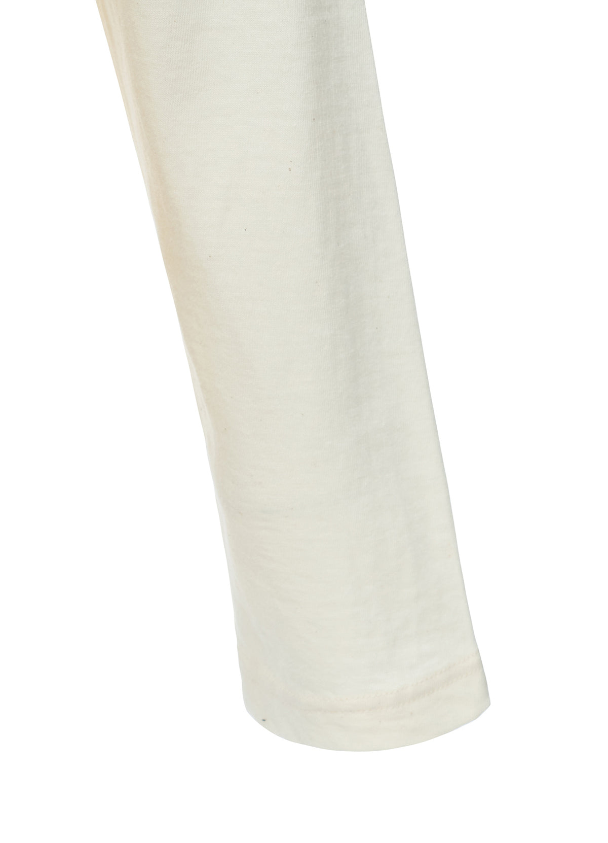 COTTON JERSEY Y'S STITCH BIG LONG SLEEVE T-SHIRT