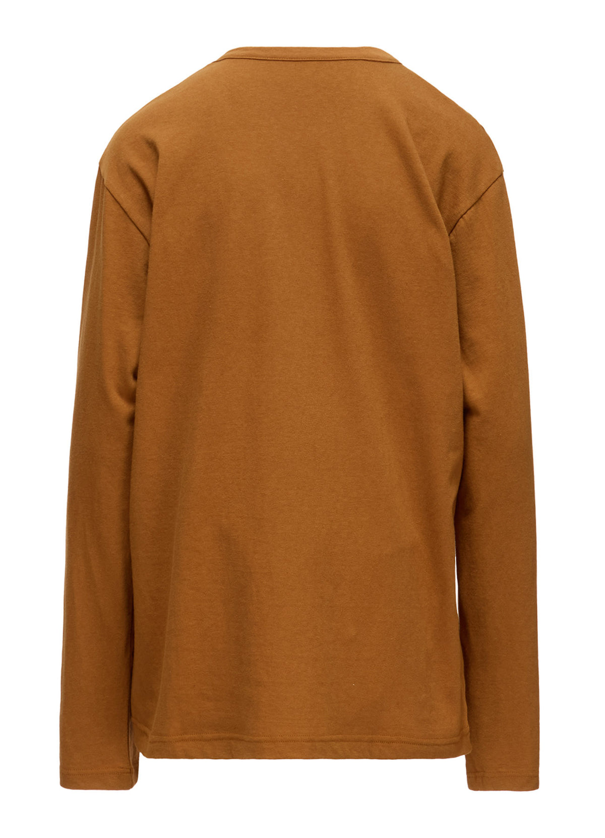 COTTON JERSEY Y'S STITCH BIG LONG SLEEVE T-SHIRT