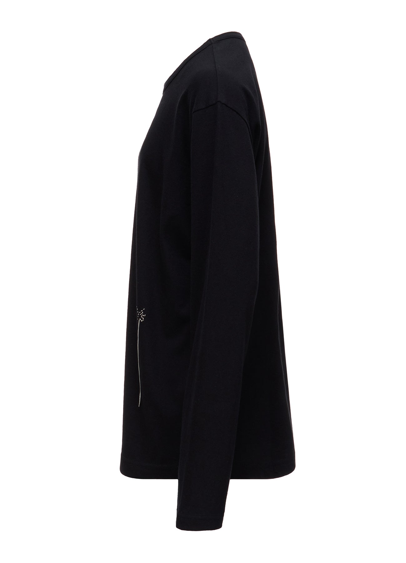 COTTON JERSEY Y'S STITCH BIG LONG SLEEVE T-SHIRT – THE SHOP YOHJI