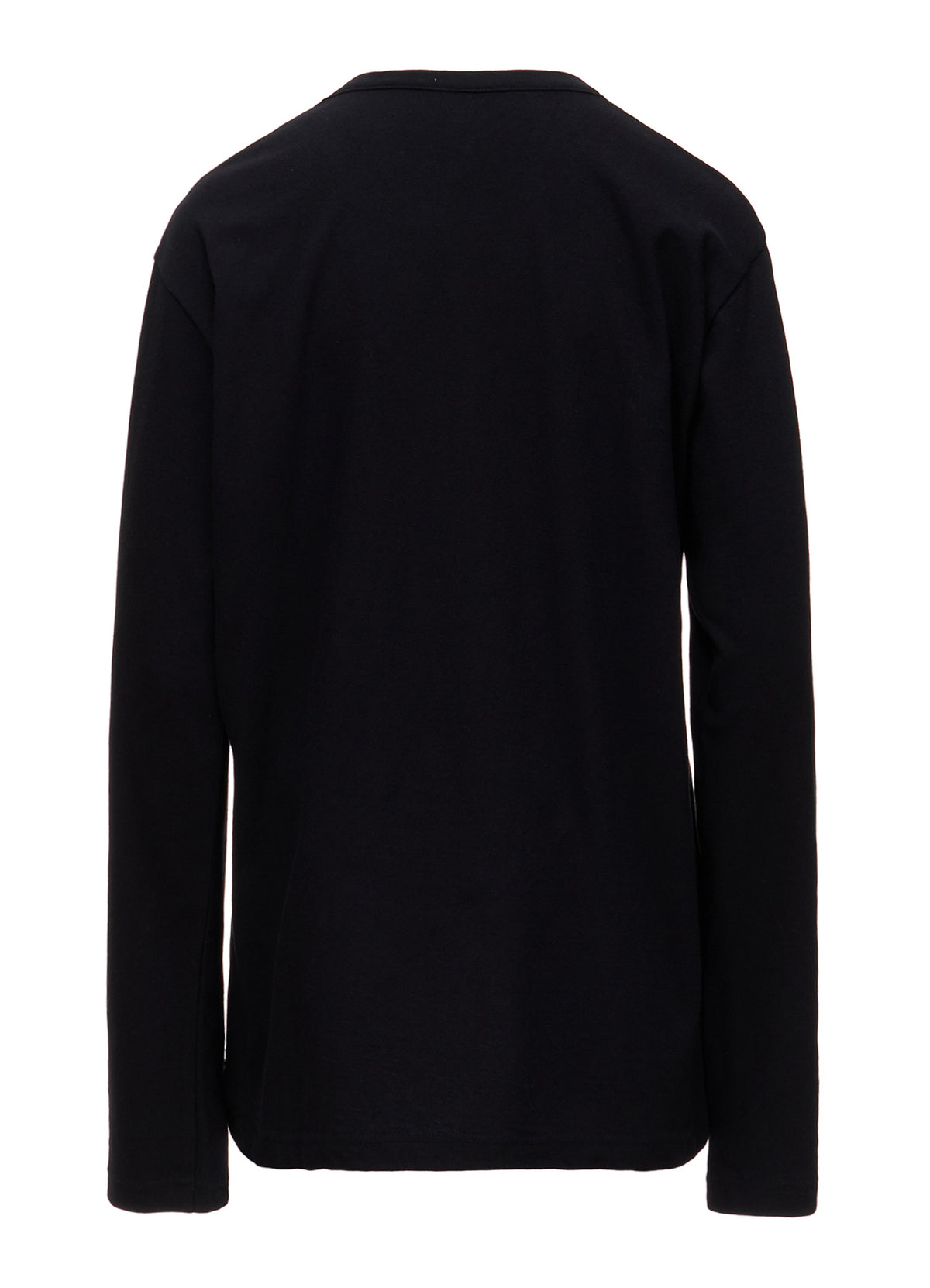 COTTON JERSEY Y'S STITCH BIG LONG SLEEVE T-SHIRT