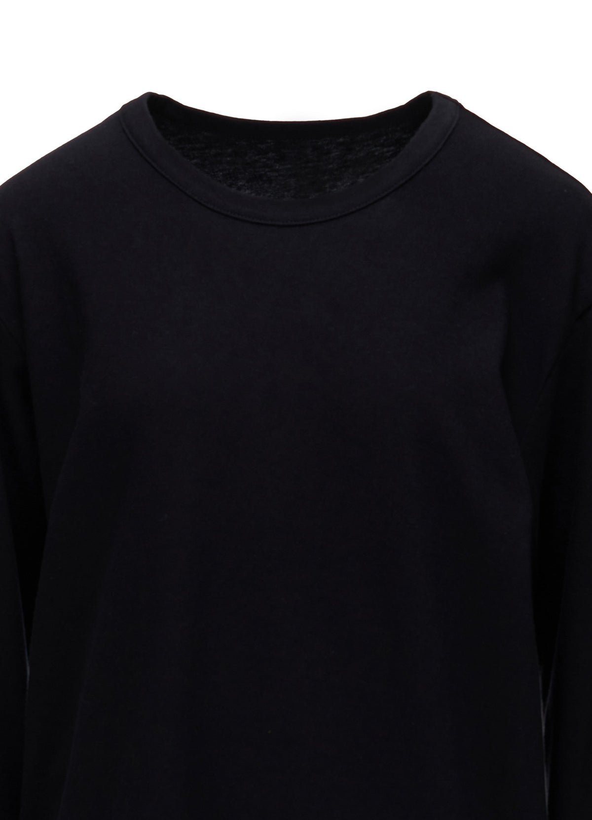 COTTON JERSEY Y'S STITCH BIG LONG SLEEVE T-SHIRT