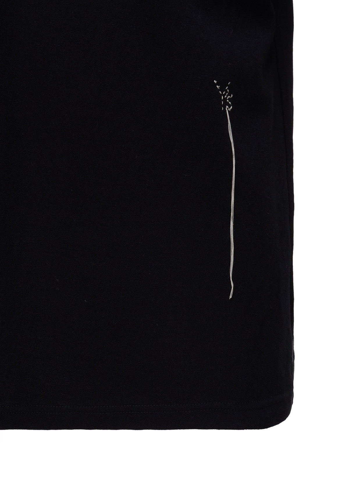 COTTON JERSEY Y'S STITCH BIG LONG SLEEVE T-SHIRT