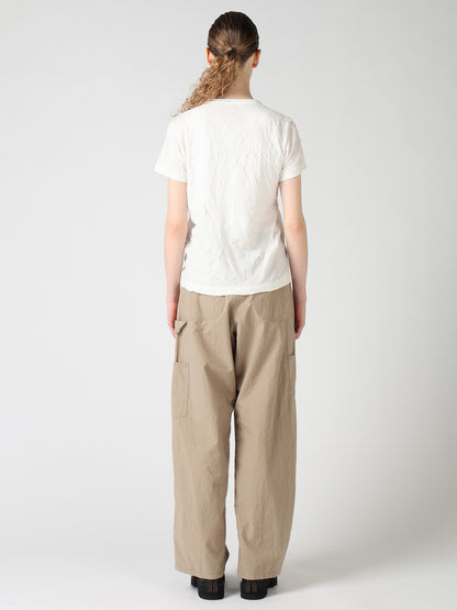 COTTON JERSEY Y'S STITCH T-SHIRT