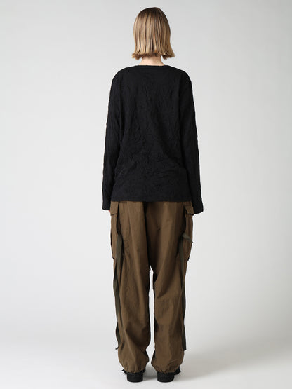 COTTON JERSEY Y'S STITCH LONG SLEEVE T-SHIRT