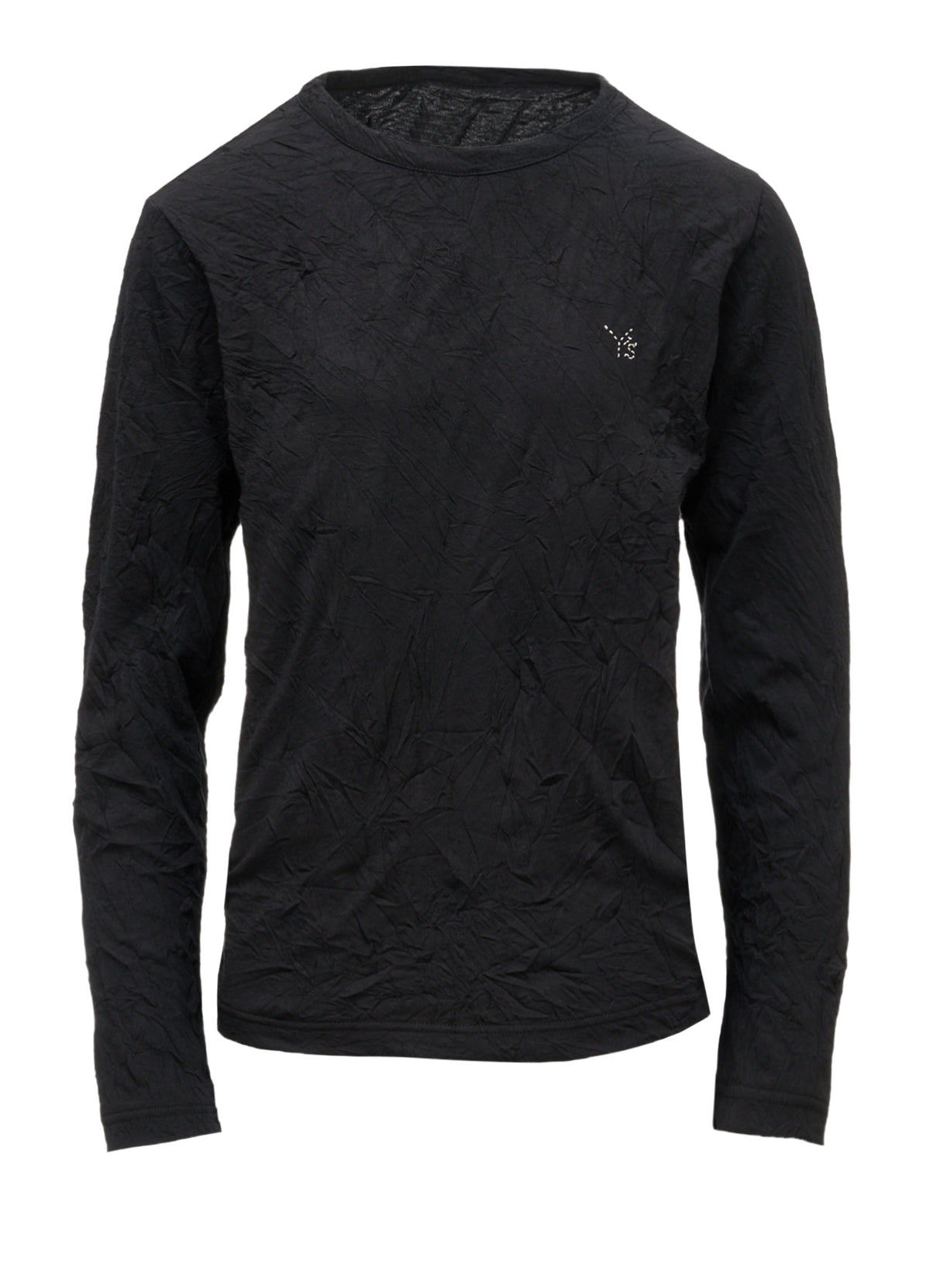 COTTON JERSEY Y'S STITCH LONG SLEEVE T-SHIRT