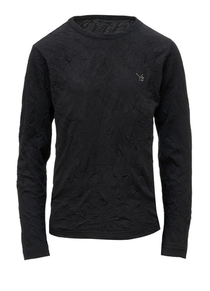 COTTON JERSEY Y'S STITCH LONG SLEEVE T-SHIRT