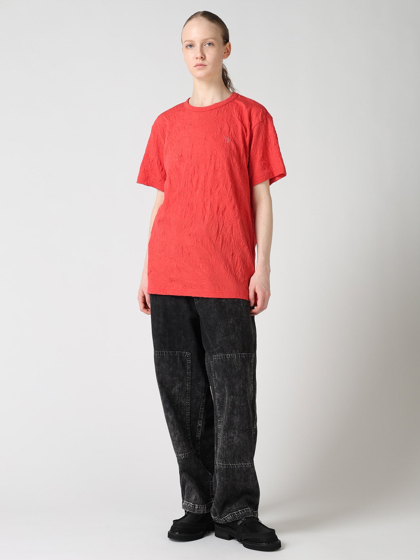 COTTON JERSEY Y'S STITCH BIG T-SHIRT