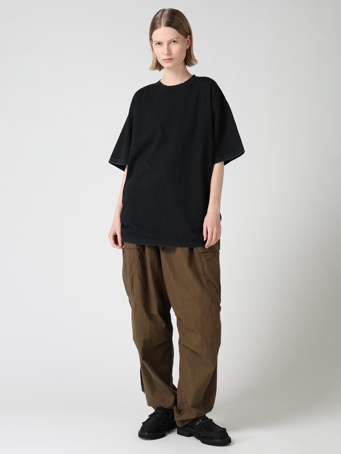 7.4OZ SULFUR DYED JERSEY T-SHIRT