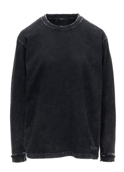 7.4OZ SULFUR DYED LONG SLEEVE JERSEY T-SHIRT
