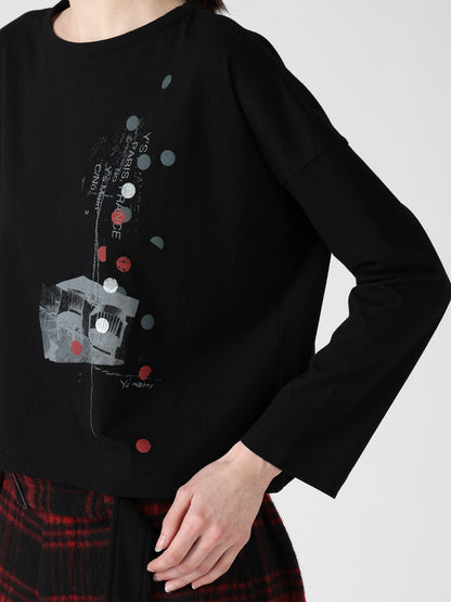 ATELIER PIGMENT PRINTED OVERSIZED T-SHIRT