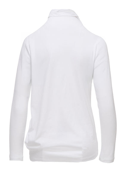 ATELIER PIGMENT PRINTED BOTTLE NECK T-SHIRT