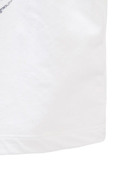 ATELIER PIGMENT PRINTED BOTTLE NECK T-SHIRT