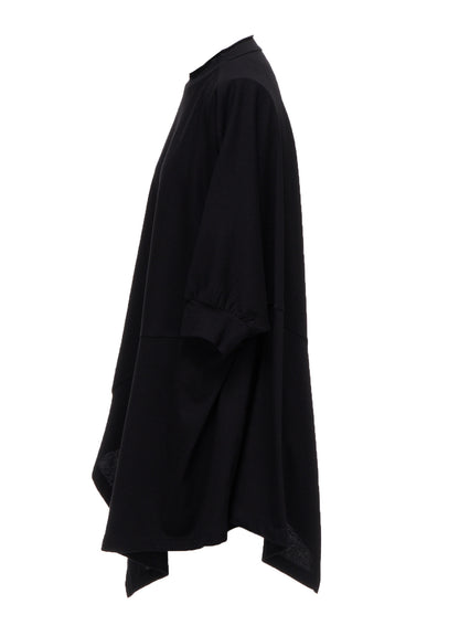 ATELIER PIGMENT PRINTED ASYMMETRIC DOLMAN SLEEVE T-SHIRT