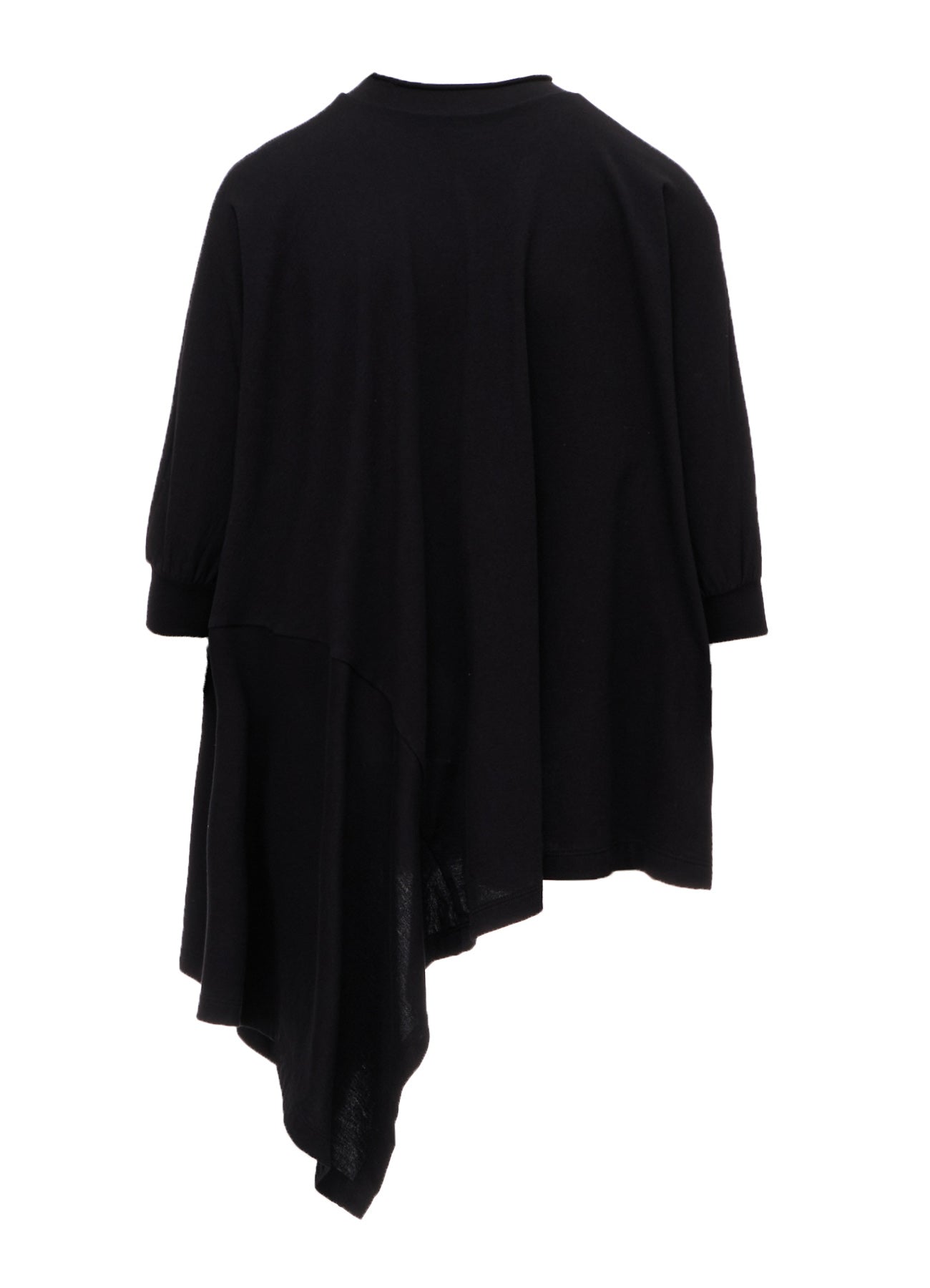 ATELIER PIGMENT PRINTED ASYMMETRIC DOLMAN SLEEVE T-SHIRT