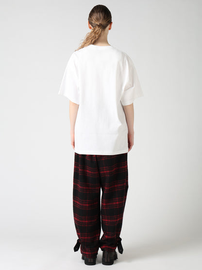 6.5OZ JERSEY MESSAGE PRINT T-SHIRT A