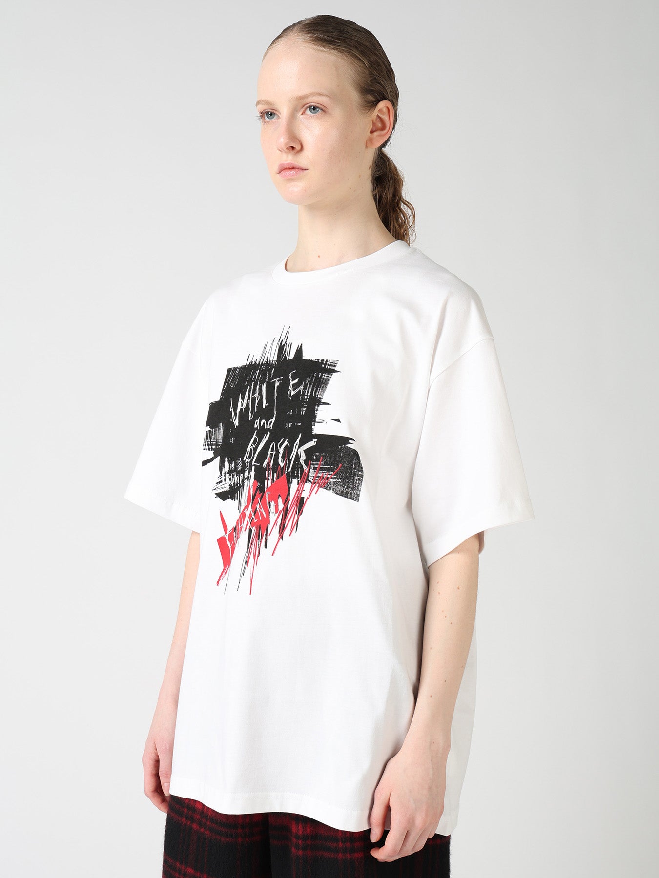 6.5OZ JERSEY MESSAGE PRINT T-SHIRT A