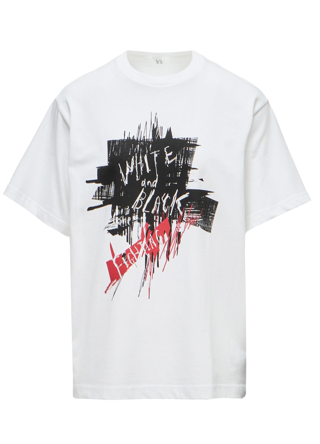 6.5OZ JERSEY MESSAGE PRINT T-SHIRT A