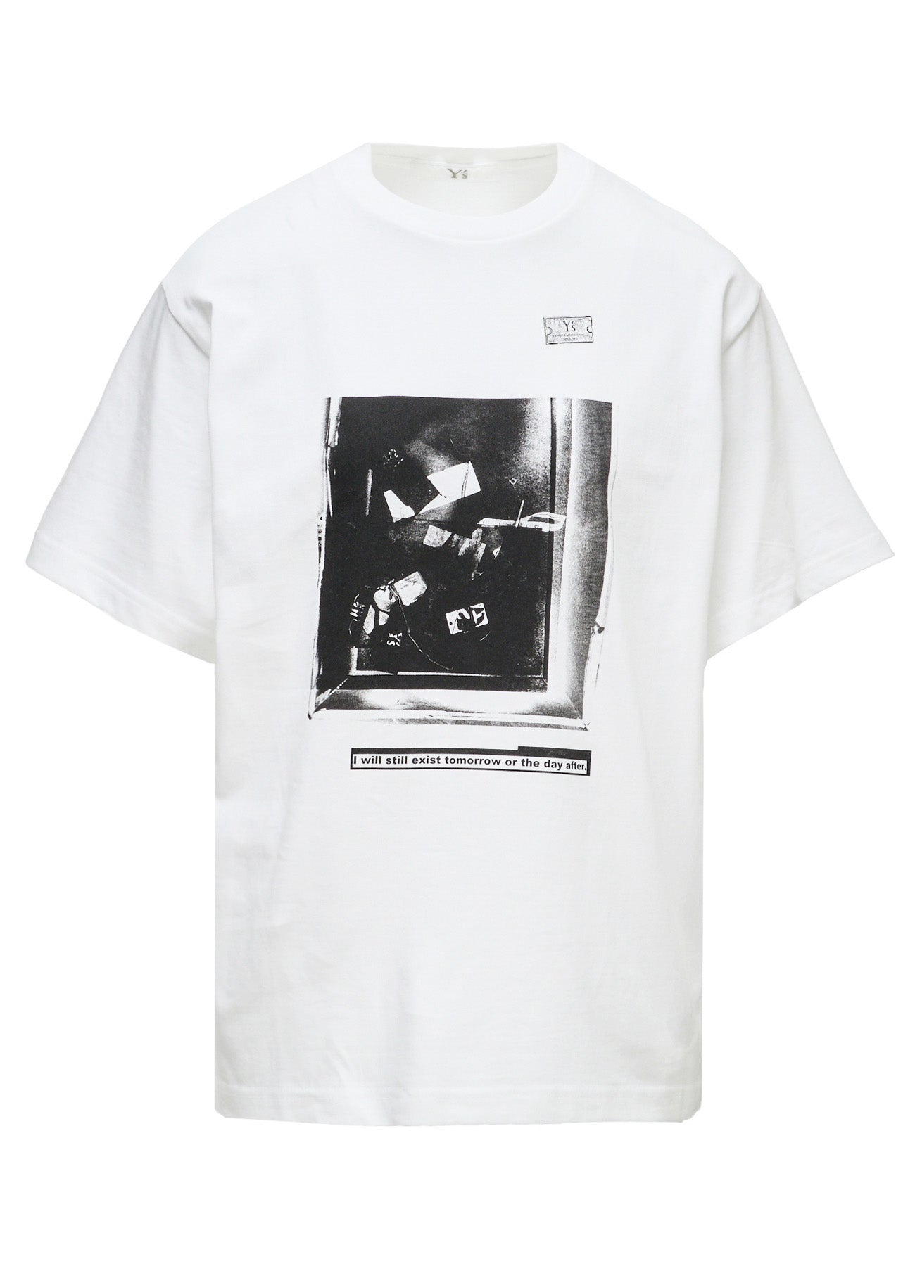 6.5OZ JERSEY MESSAGE PRINT T-SHIRT B