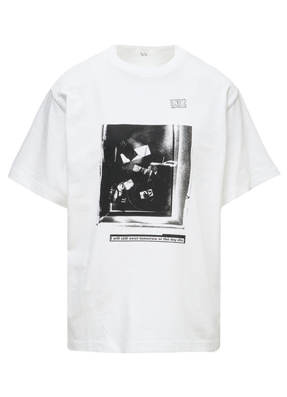 6.5OZ JERSEY MESSAGE PRINT T-SHIRT B