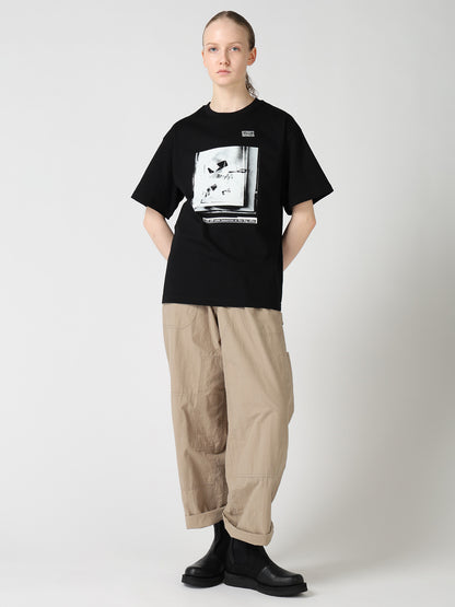 6.5OZ JERSEY MESSAGE PRINT T-SHIRT B