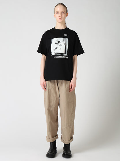 6.5OZ JERSEY MESSAGE PRINT T-SHIRT B