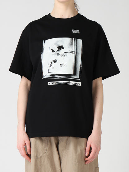 6.5OZ JERSEY MESSAGE PRINT T-SHIRT B