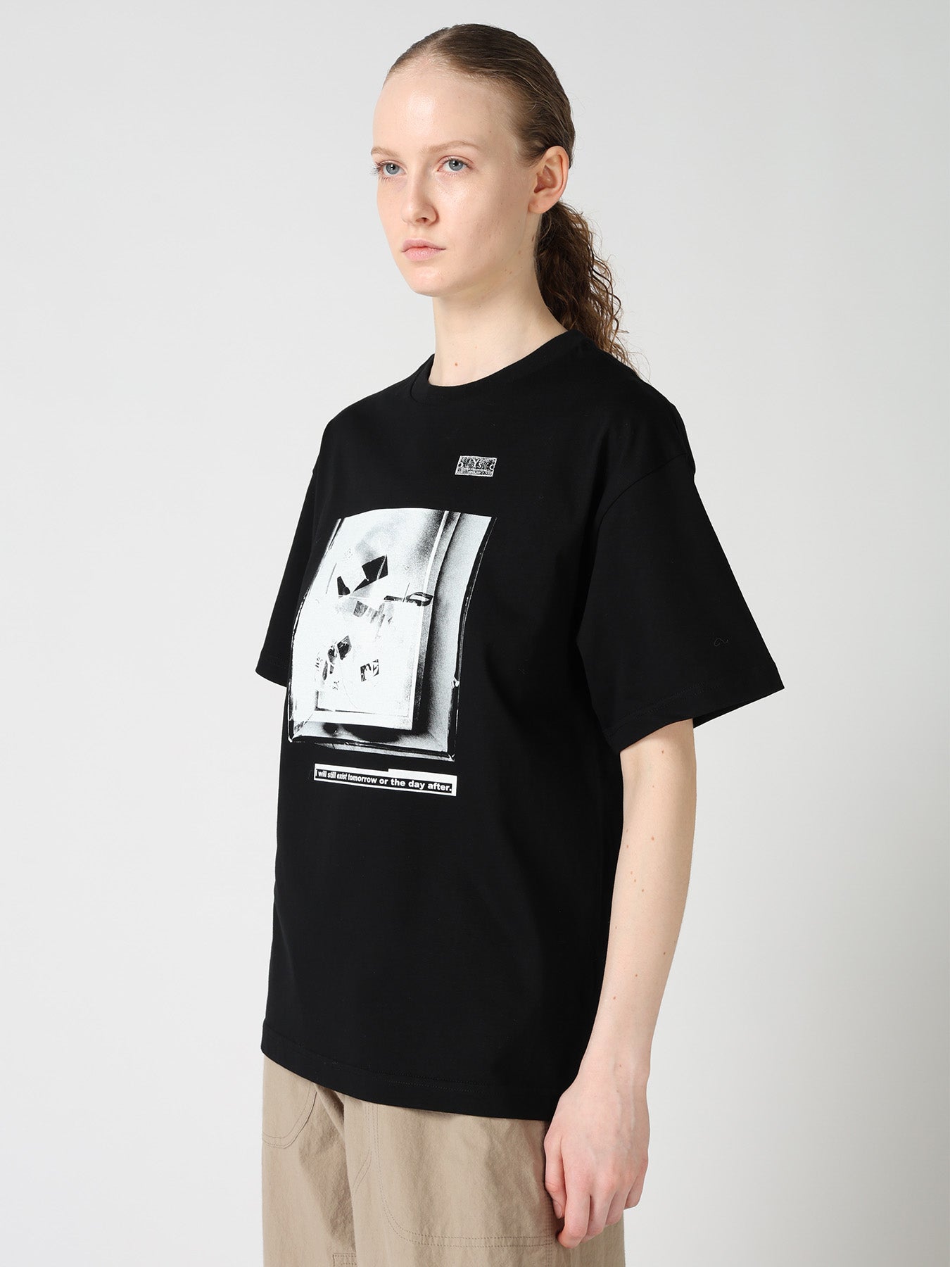 6.5OZ JERSEY MESSAGE PRINT T-SHIRT B