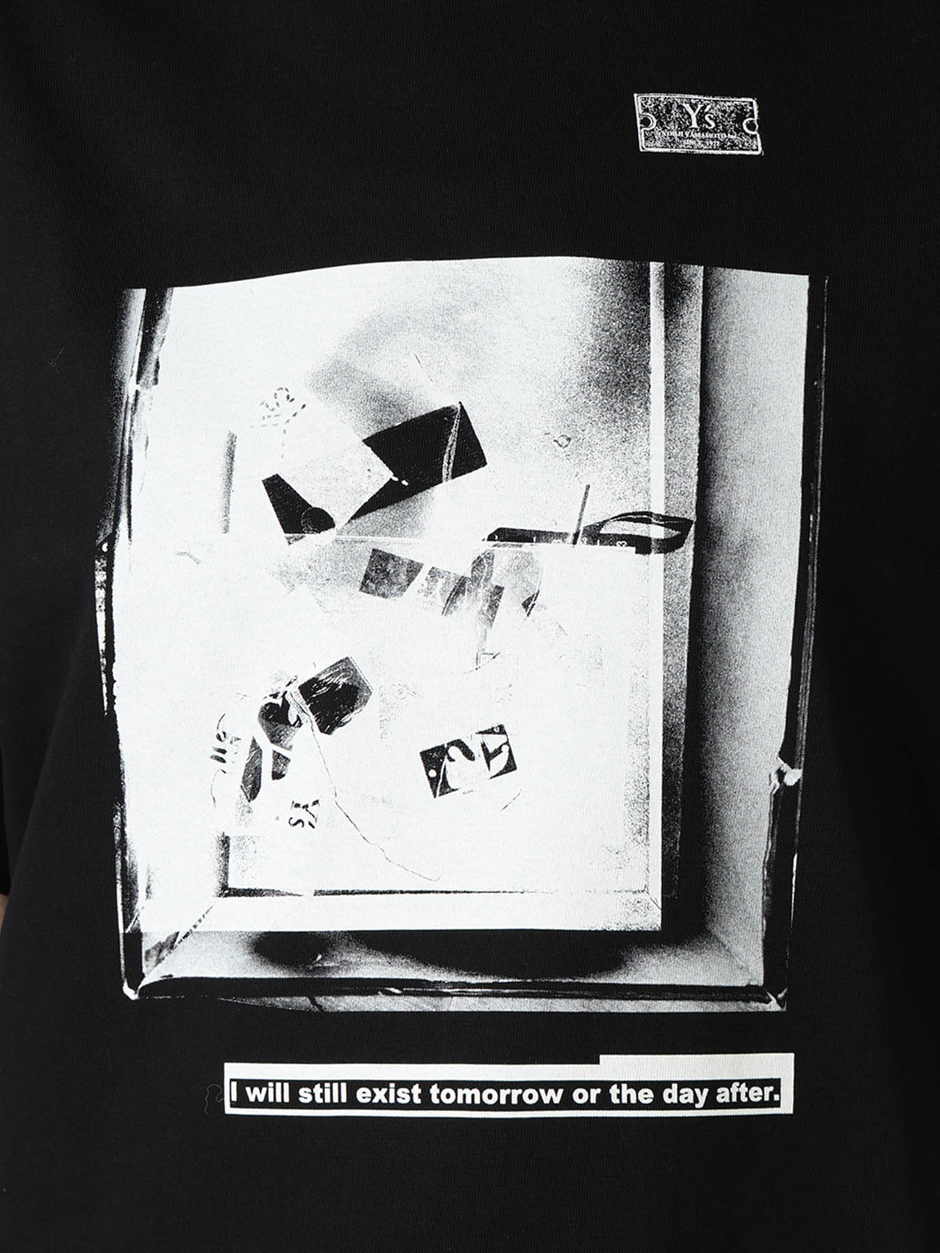 6.5OZ JERSEY MESSAGE PRINT T-SHIRT B