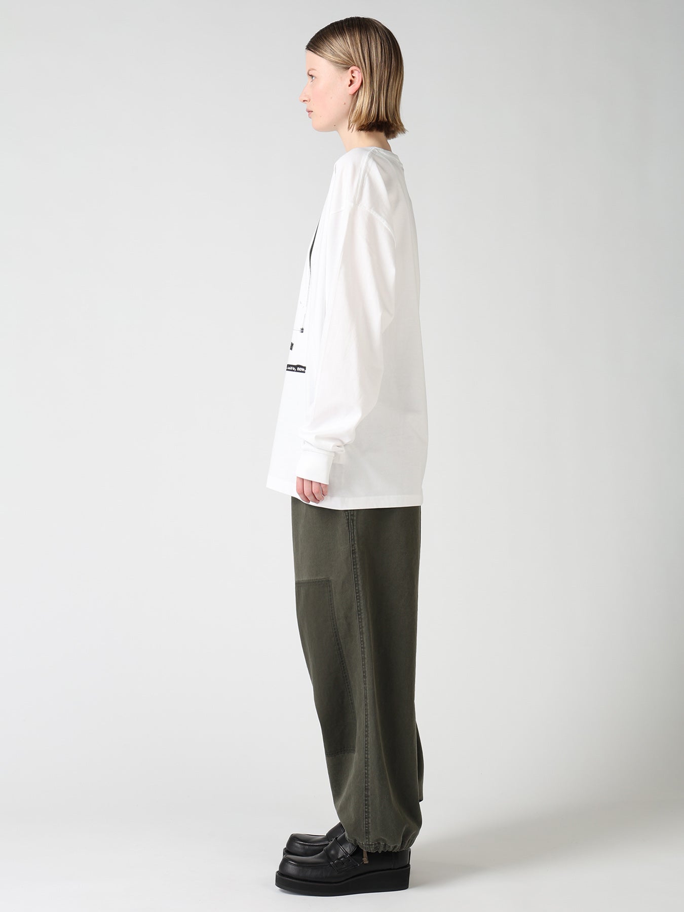 6.5OZ JERSEY MESSAGE PRINT LONG SLEEVE T-SHIRT B