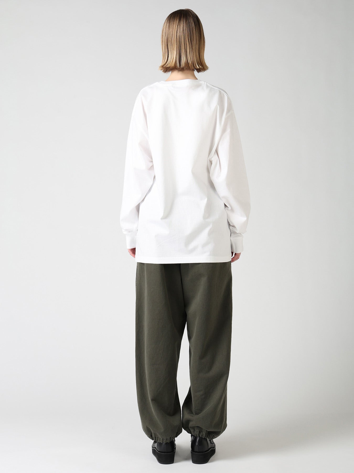 6.5OZ JERSEY MESSAGE PRINT LONG SLEEVE T-SHIRT B