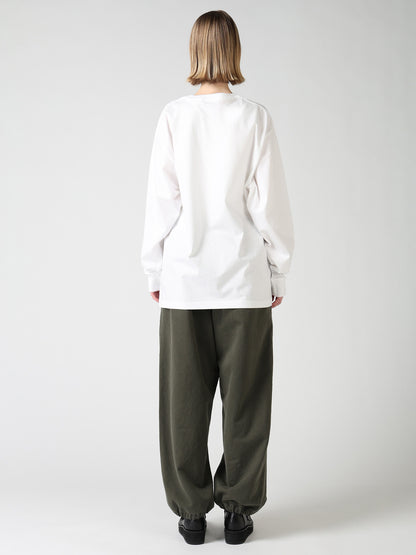6.5OZ JERSEY MESSAGE PRINT LONG SLEEVE T-SHIRT B