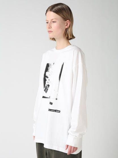 6.5OZ JERSEY MESSAGE PRINT LONG SLEEVE T-SHIRT B