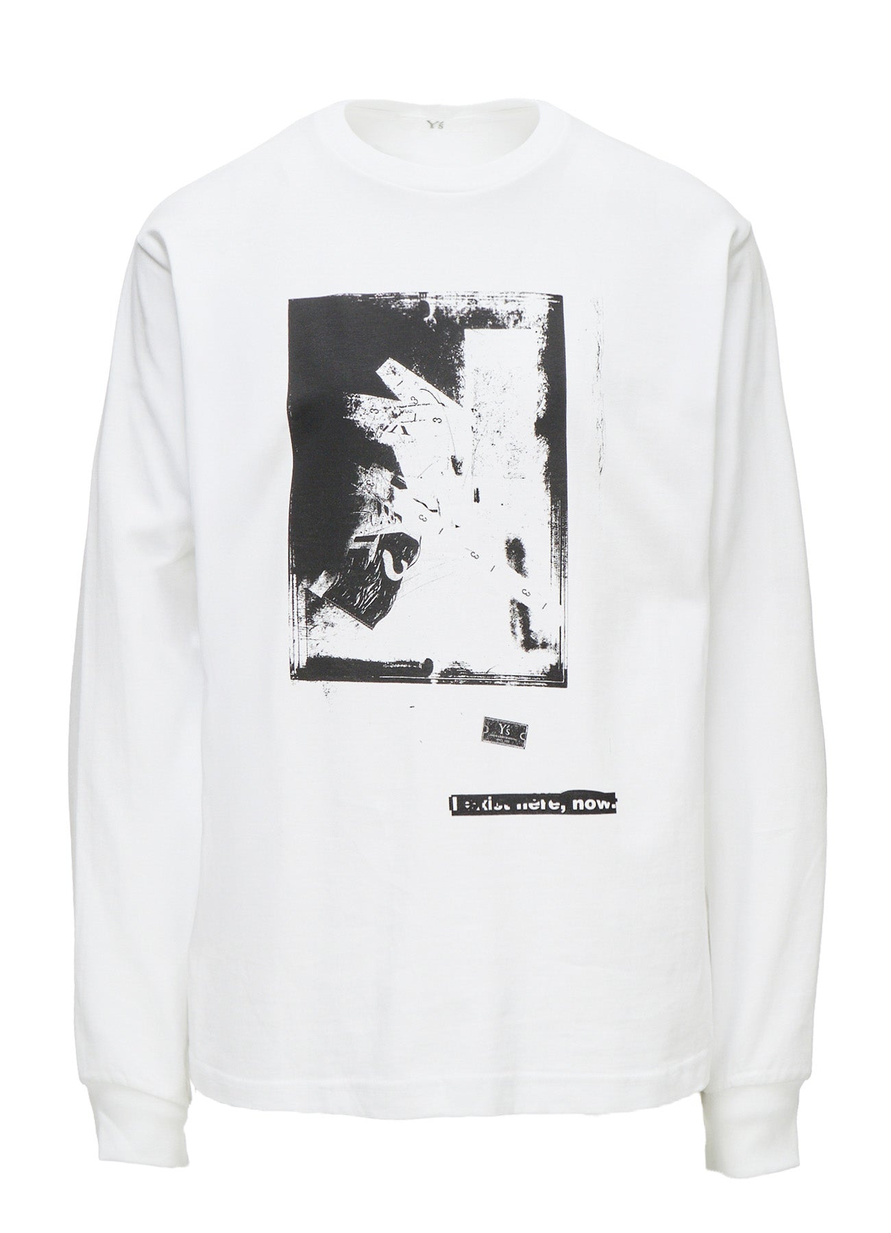 6.5OZ JERSEY MESSAGE PRINT LONG SLEEVE T-SHIRT B
