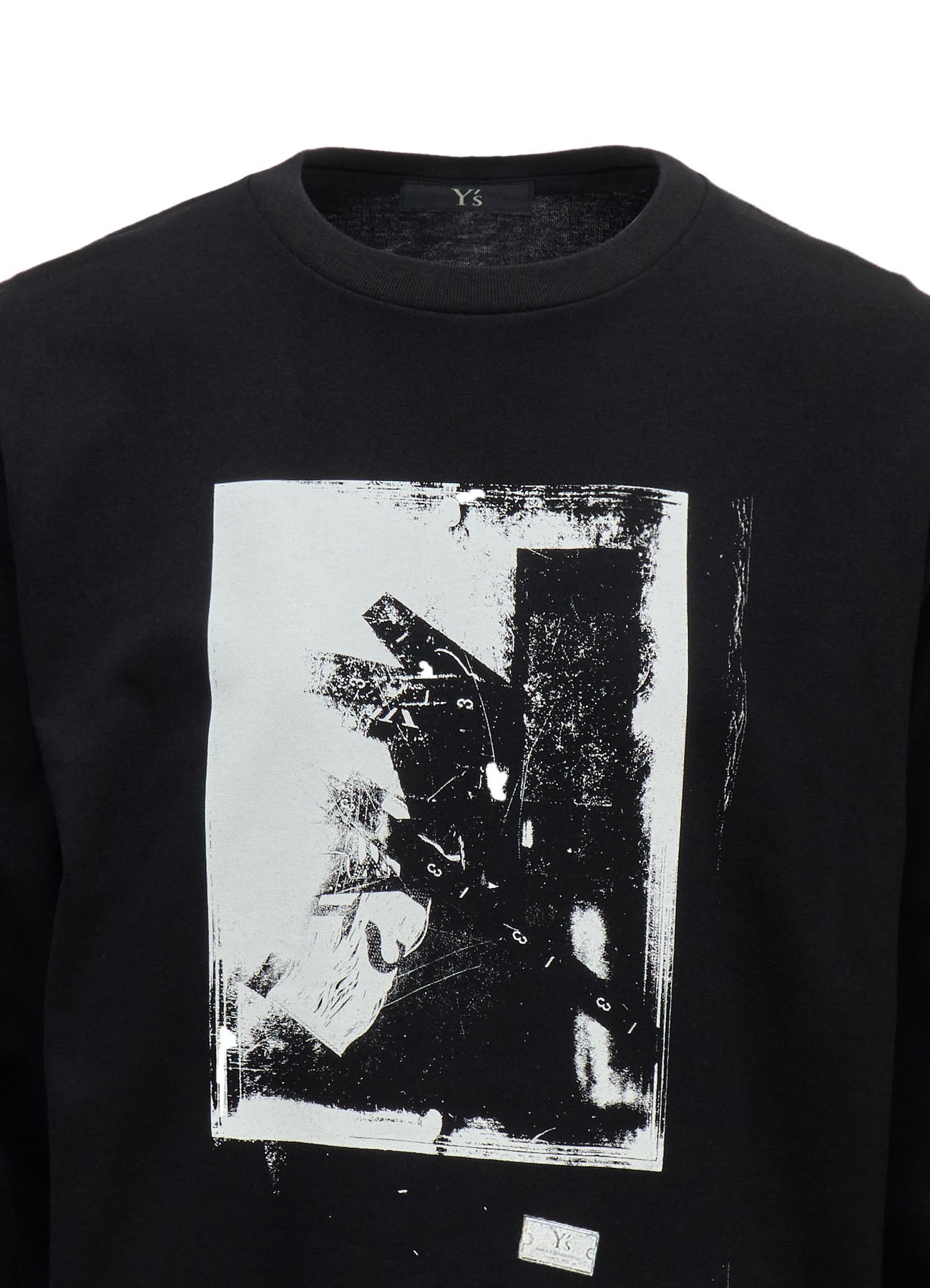 6.5OZ JERSEY MESSAGE PRINT LONG SLEEVE T-SHIRT B